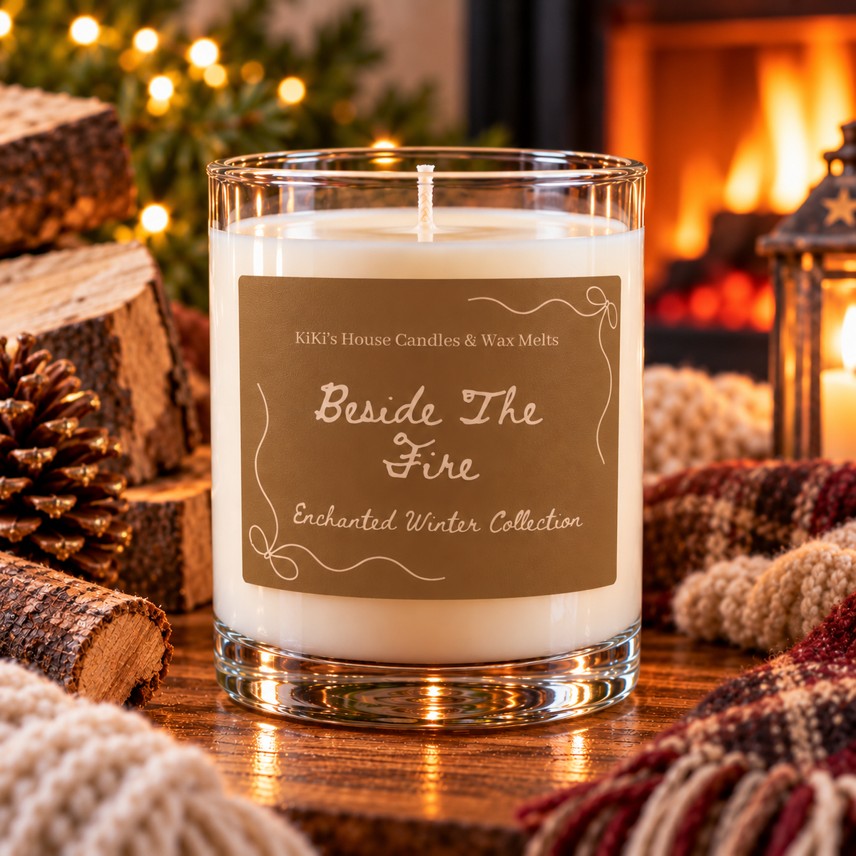 Beside The Fire Enchanted Winter Soy Candle