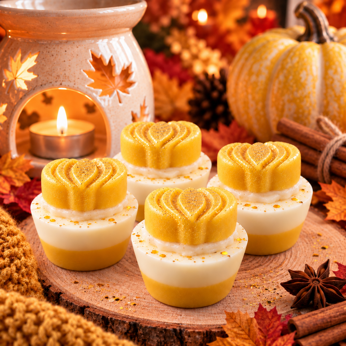 Butter Beer Latte Loaded Wax Melts